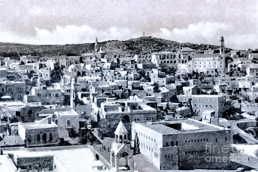 Bethlehem in 1920 #1 Photograph by Munir Alawi