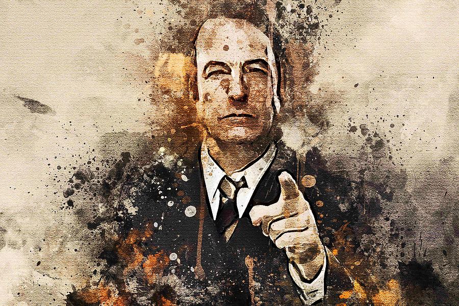 Better Call Saul Tv Shows Digital Art by Rosie Boehm