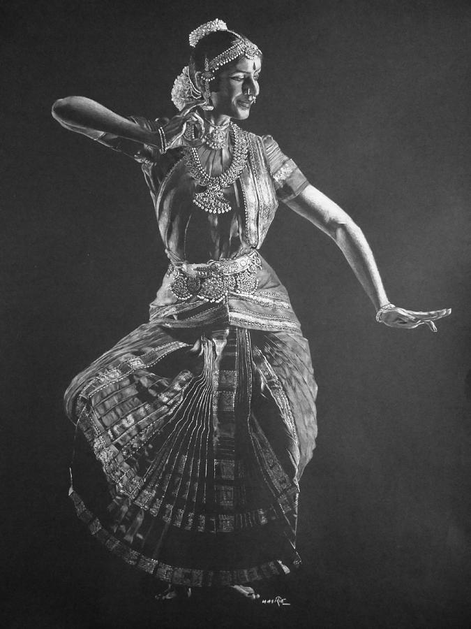 Bharatanatyam Painting By Pawan Singh - Fine Art America