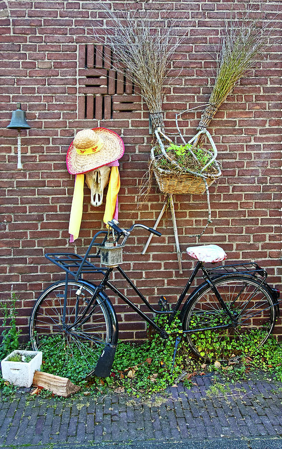 Bicycle Decoration #1 Photograph by Sally Weigand