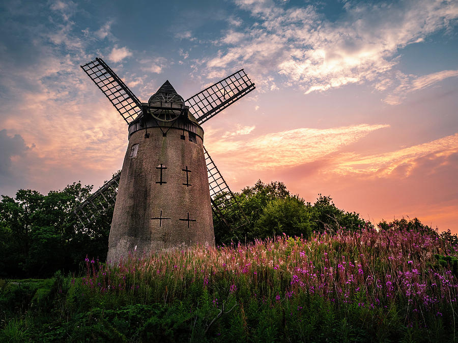 Windmill Photograph - Bidston Windmill by Andrew George Photography Windmill Photograph - Bidston Windmill by Andrew George Photography