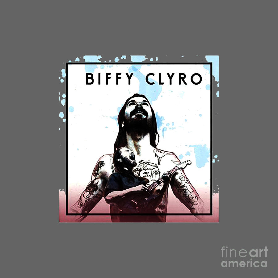 Biffy Clyro singer amazing art Digital Art by Rohmat lailul Wahid ...