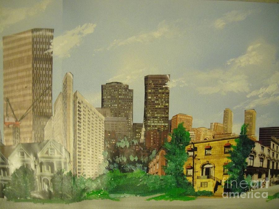 Big City #1 Painting by Patrick Grills