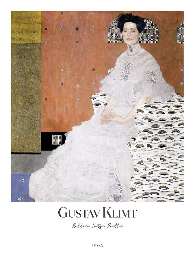 Gustav Klimt Painting - Bildnis Fritza Riedler #2 by Gustav Klimt
