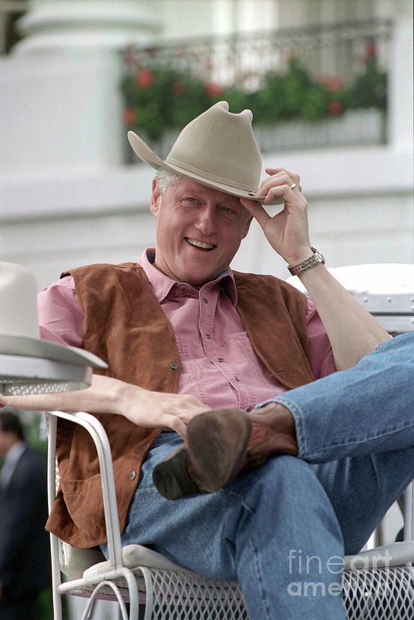 Bill Clinton #2 Photograph by Barbara Kinney