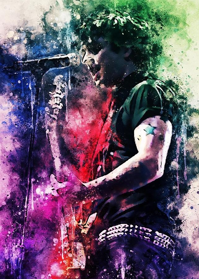 Billie Joe Armstrong Digital Art by Kha Dieu Vuong - Fine Art America