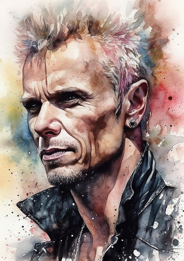 Billy Idol Digital Art by Dieu Vuong Kha - Fine Art America