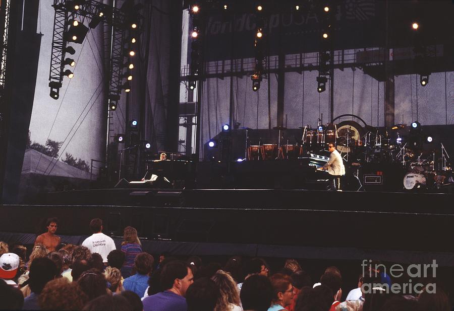 Billy Joel and Elton John Photograph by Concert Photos Pixels