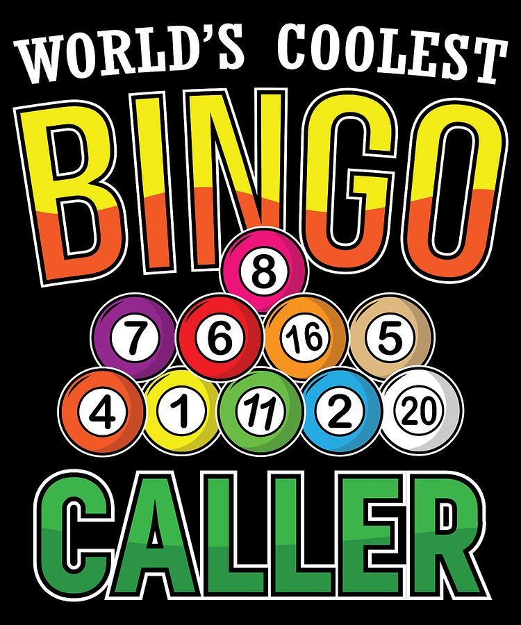 Bingo Caller Funny Digital Art By Michael S