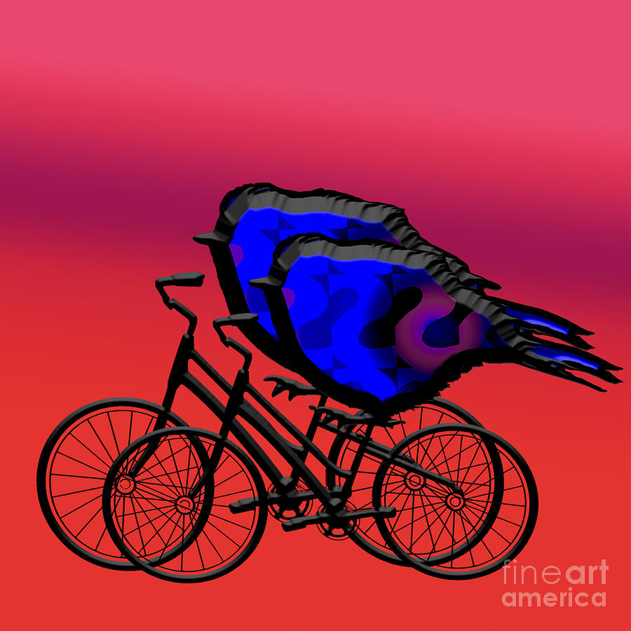 birds on bikes