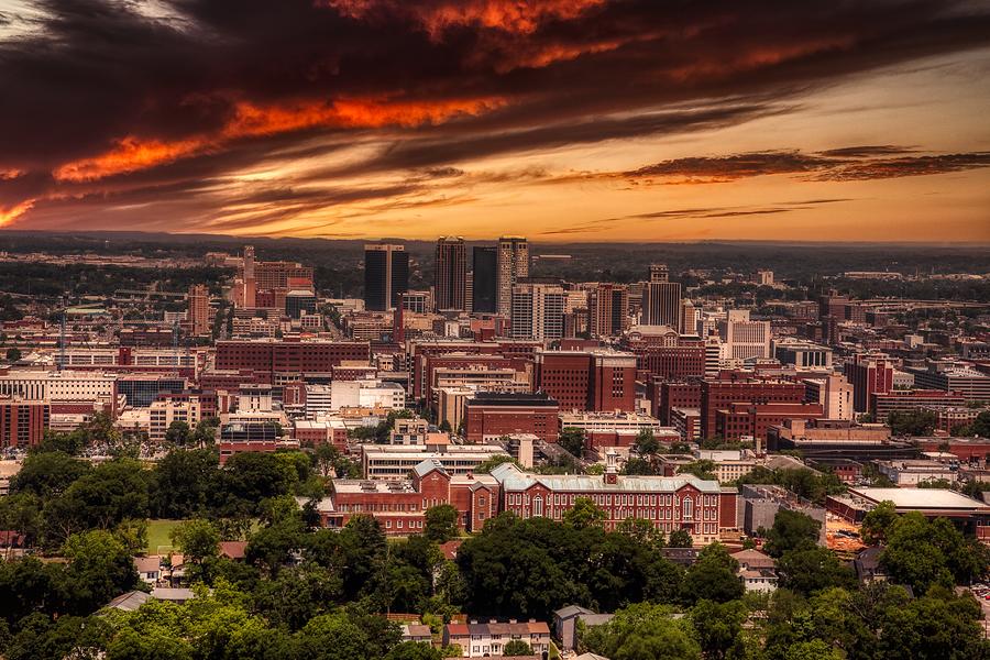 Birmingham Sunset #1 Photograph By Mountain Dreams - Fine Art America