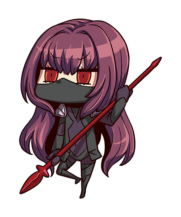 Birthday Gifts Scathach Digital Art by Fate Grand Order Game - Fine Art ...