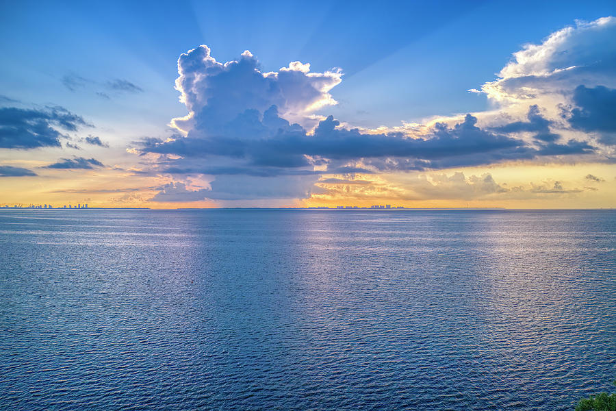 Biscayne Bay Sunrise  Photograph by Lee Smith