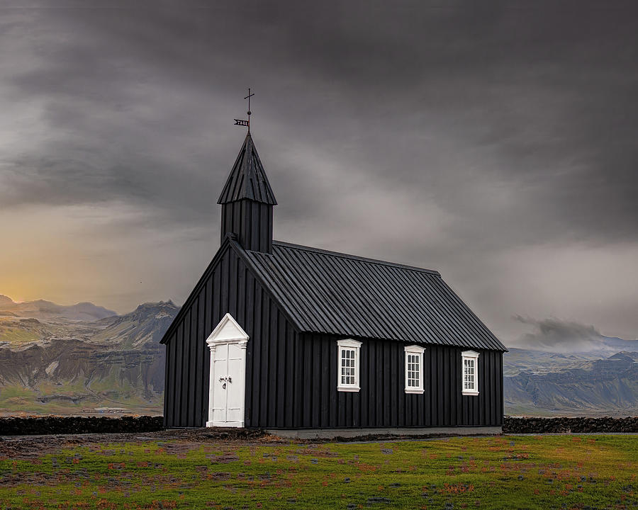Black Church #1 Photograph by Jon Snyder
