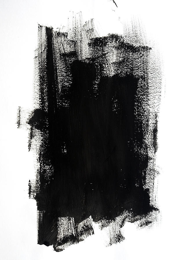 Black Paint #1 Photograph by Graphixel