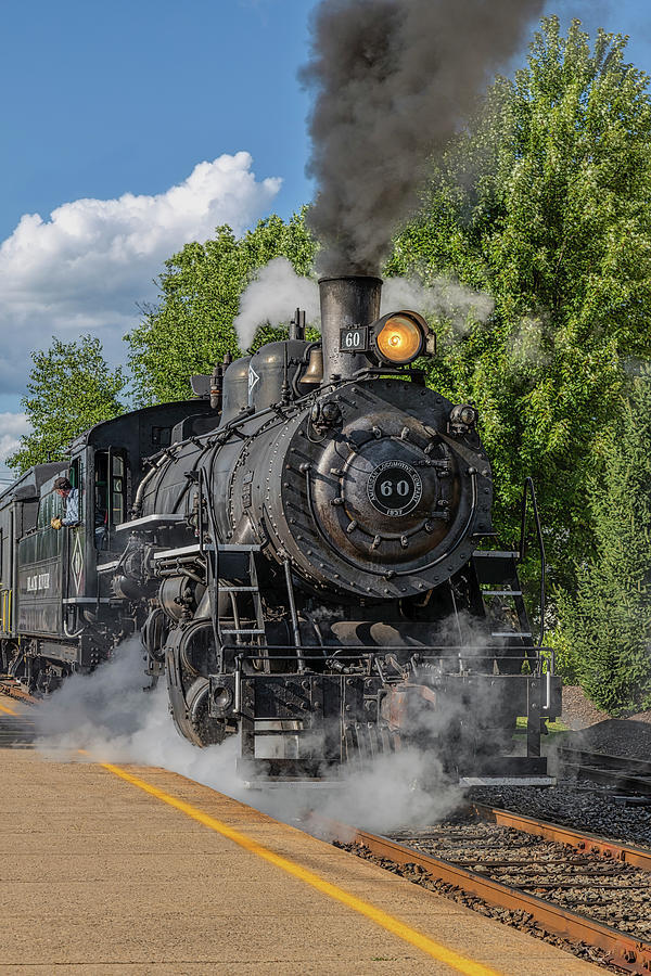 Black River 60 Locomotive #1 Photograph by Susan Candelario
