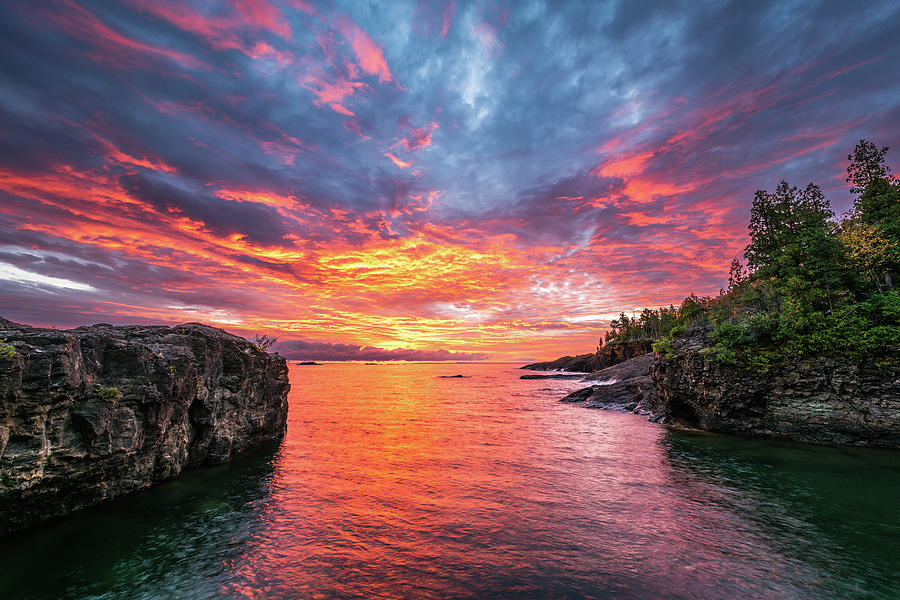 Black Rocks Sunrise #1 by Tim Trombley