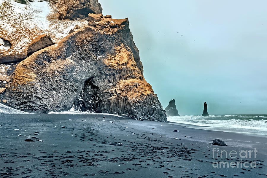 Black Sand #1 Photograph by Tom Watkins PVminer pixs