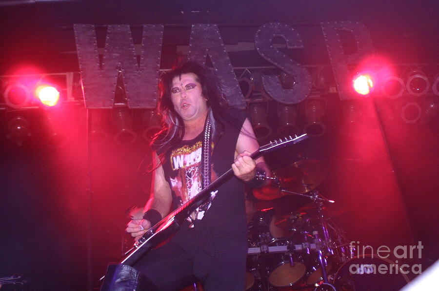 Guitarist Photograph - Blackie Lawless - W.A.S.P. #2 by Concert Photos
