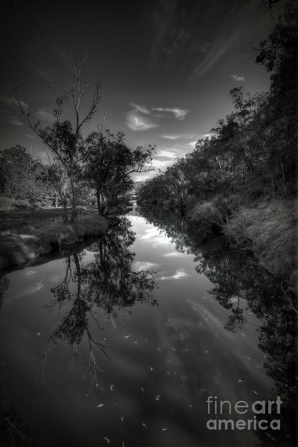 Blackwood Reflections, Bridgetown, Western Australia #1 Photograph by Elaine Teague