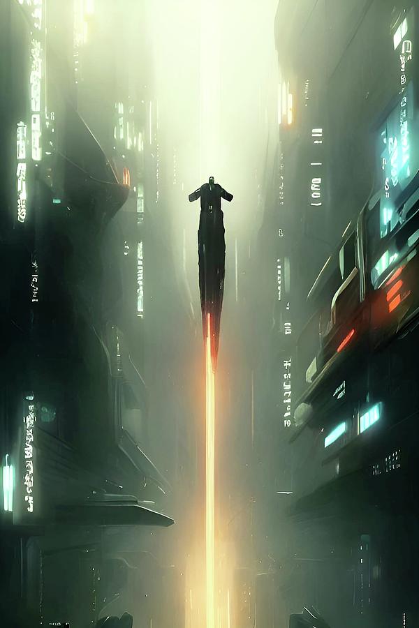 Blade Runner Nexus 8 Digital Art by Fred Larucci