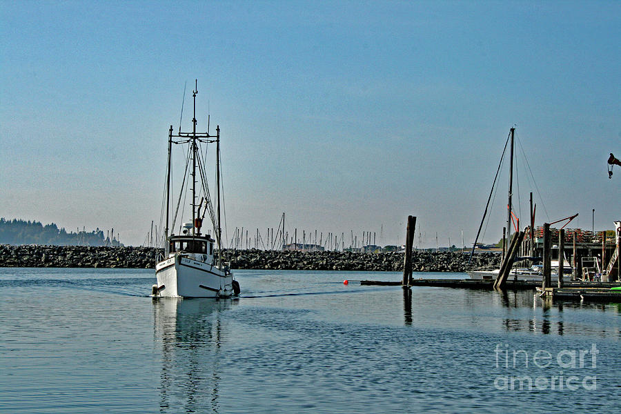 Blaine Fishing Vessel #1 Photograph by Norma Appleton
