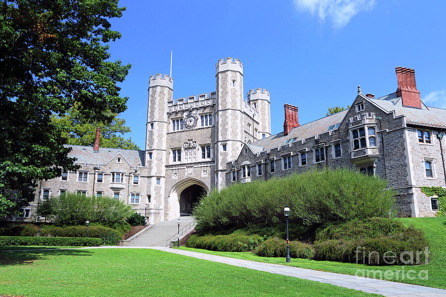 Blair Hall Princeton University Photograph by John Van Decker - Pixels