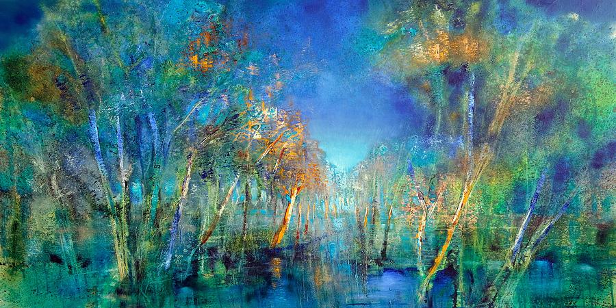 Blinded by the light_ #1 Painting by Annette Schmucker