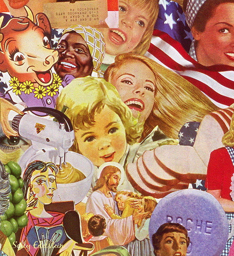 Blondes American Style Mixed Media by Sally Edelstein