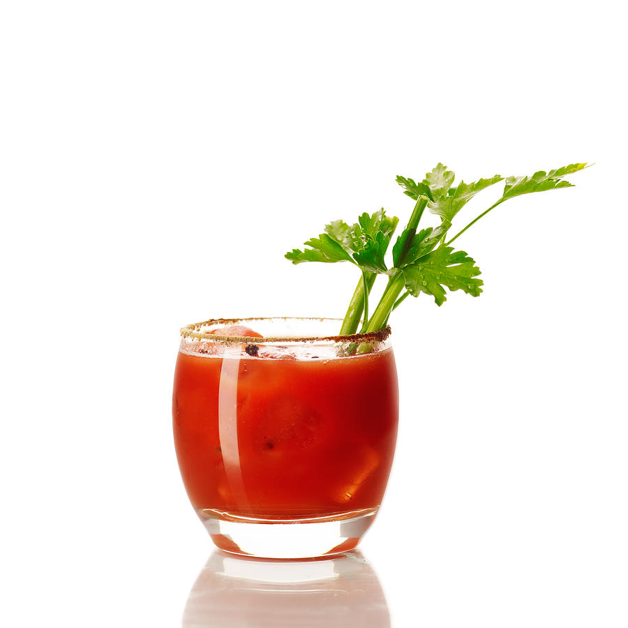 bloody Mary cocktail #1 Photograph by StudioThreeDots