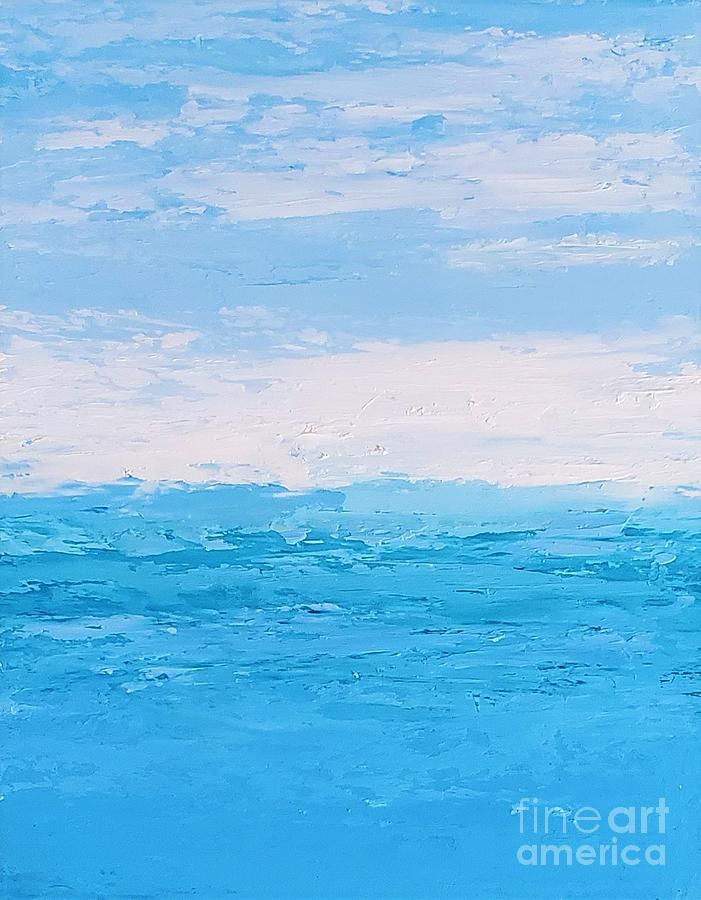 Blue #2 Painting by Fred Wilson
