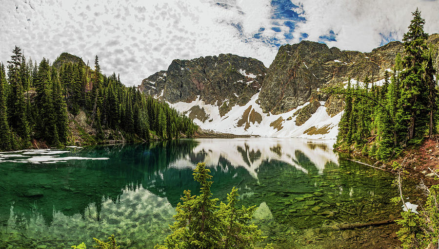 Blue Lake, North Cascades Photograph by Rita Martin - Fine Art America