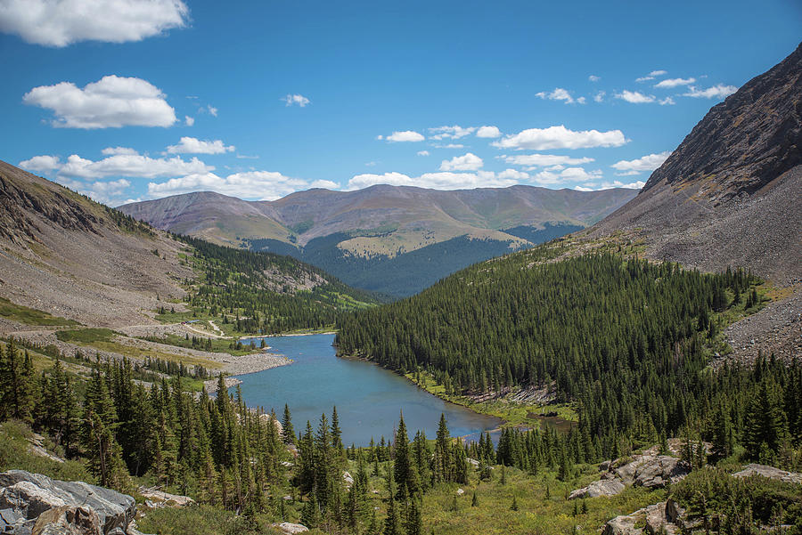 Blue Lakes Photograph by Hannah Fellows