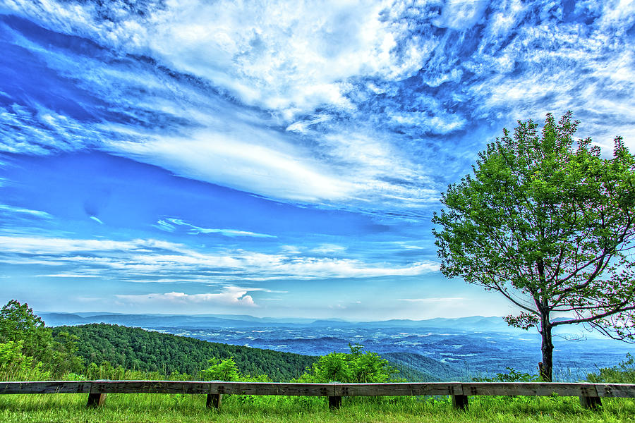 Blue Ridge Parkway Great Valley Overlook Photograph by Gestalt Imagery