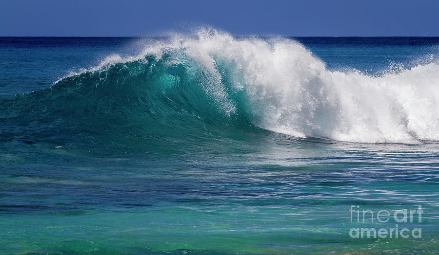 Blue Wave #2 Photograph by Kelly Headrick - Fine Art America