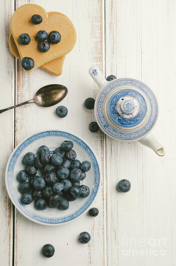 Blueberries #1 Photograph by Jelena Jovanovic