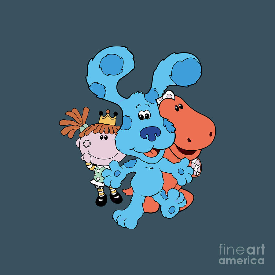 Blues Clues Drawing By Prayogo Nugroho Pixels 