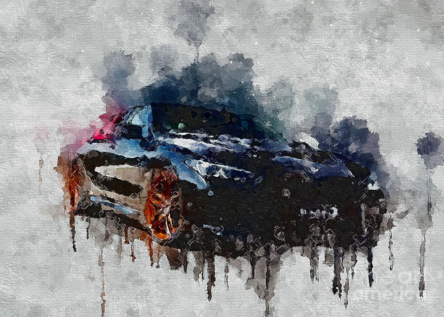 Bmw M8 Competition Gran Coupe G-power 2020 Digital Art By Marietta 