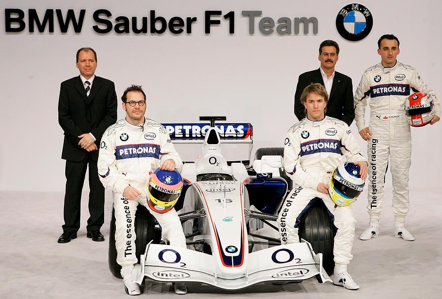 BMW Sauber F1 Team Car Launch #1 Photograph by Friedemann Vogel