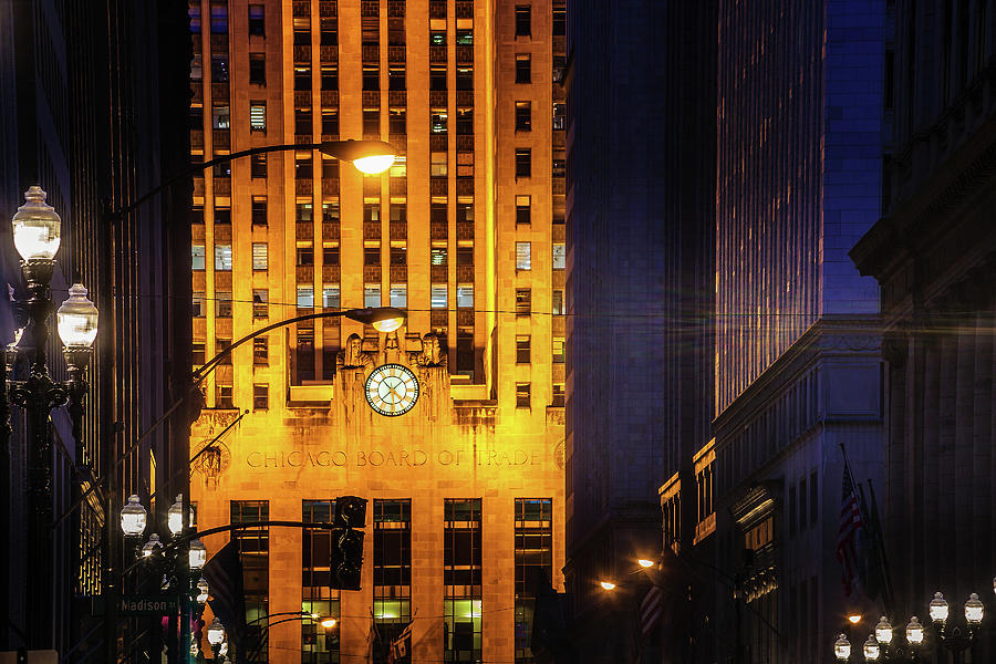 Board Of Trade Chicago Photograph