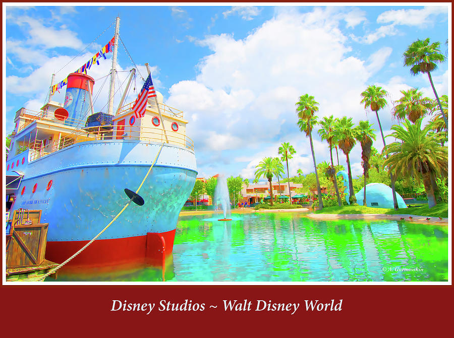 Boat Concession, Disney Hollywood Studios, Walt Disney World #1 Photograph by A Macarthur Gurmankin