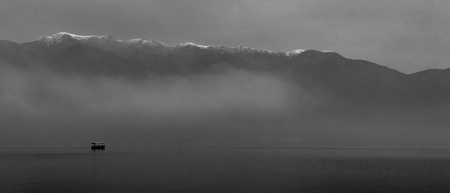 Boat on Lake Kerkini Photograph by Ioannis Konstas