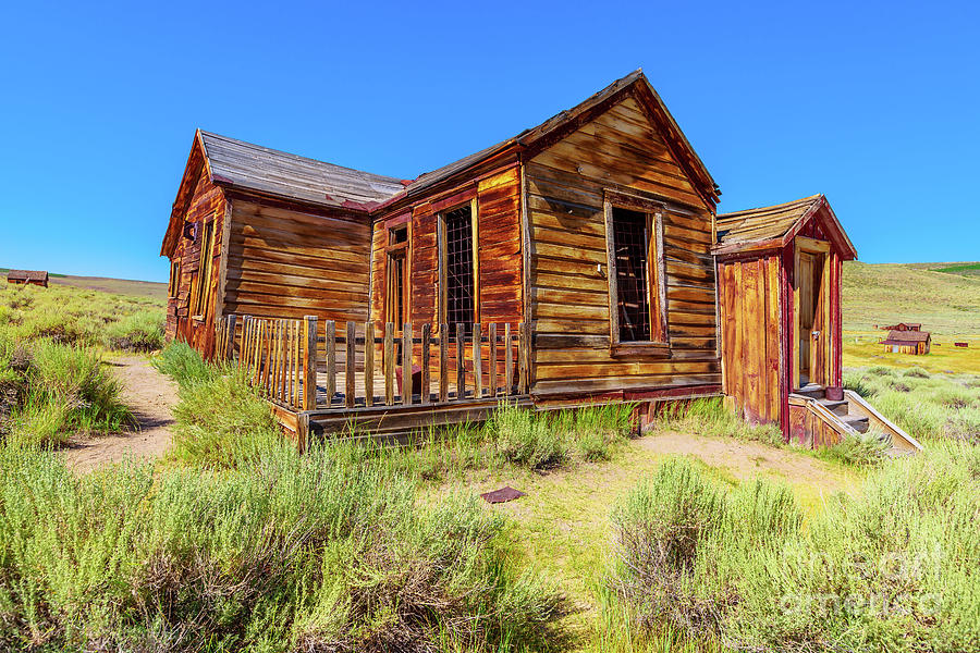 Bodie Ghost Town 1800s building #1 Photograph by Benny Marty