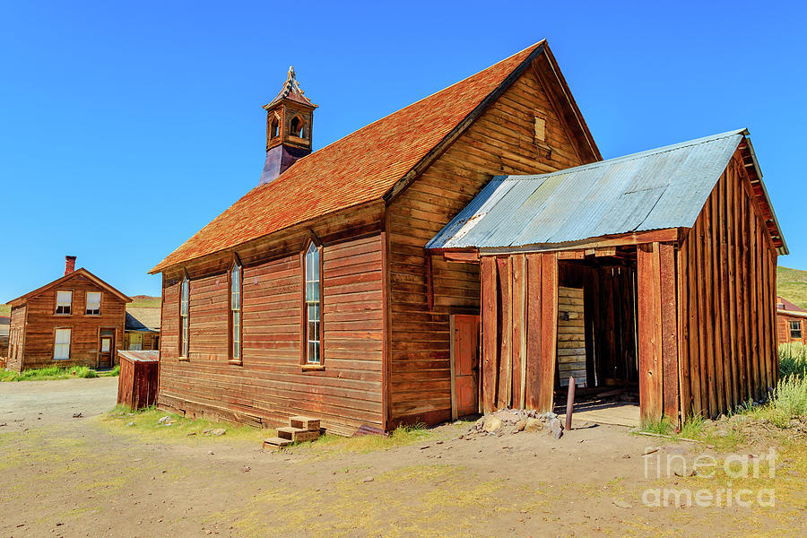 Bodie Town Methodist Church #1 Photograph by Benny Marty
