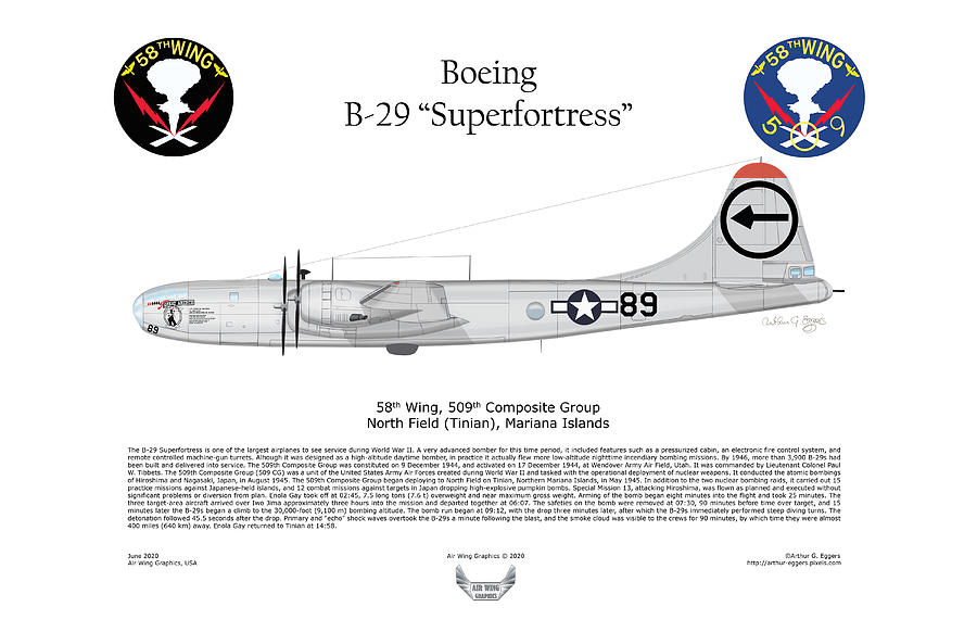 Boeing B-29 Superfortress Great Artiste Digital Art by Arthur Eggers