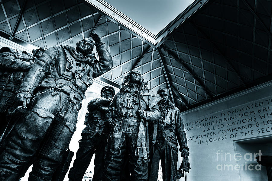 Bomber Command Memorial in Green Park London. #1 Photograph by Peter Noyce