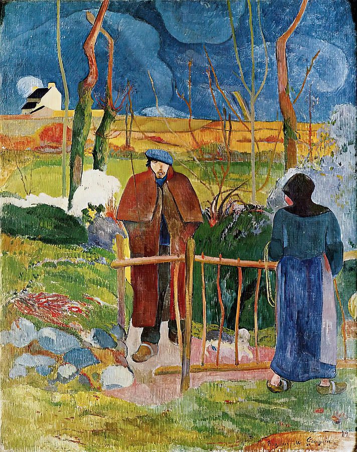 Paul Gauguin Painting - Bonjour, Monsieur Gauguin #1 by Paul Gauguin
