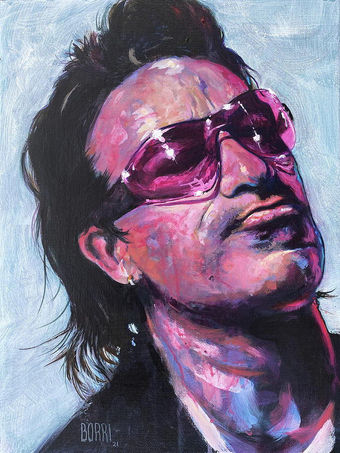 Bono #1 Painting by Joe Borri
