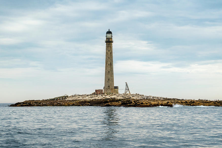 Boon Island Lighthouse, York, Maine #1 Photograph by Dawna Moore Photography