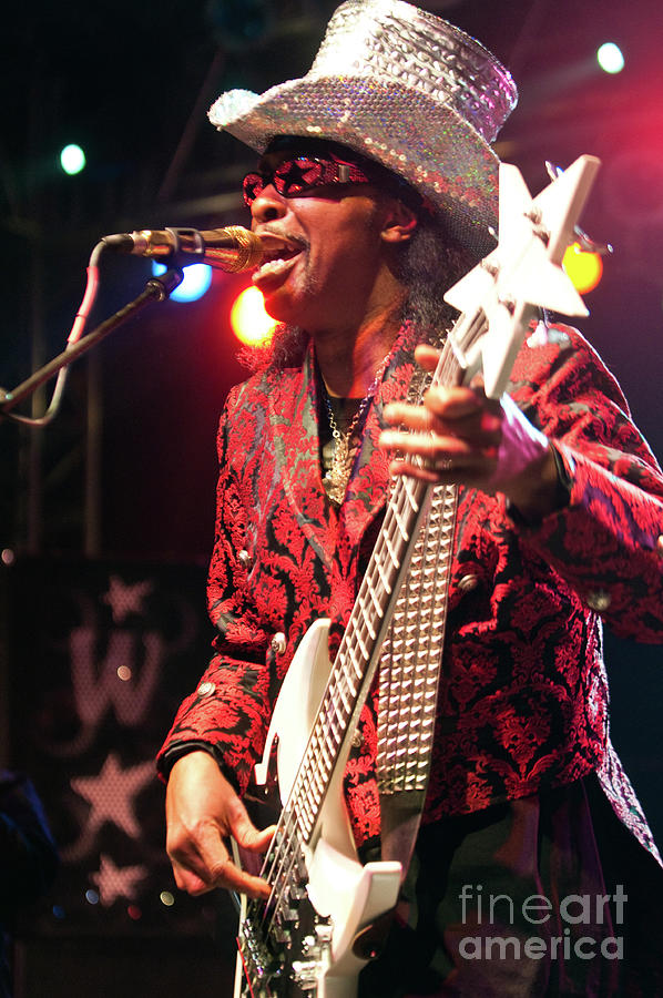Bootsy Collins and The Funk University at Bonnaroo #9 Photograph by David Oppenheimer